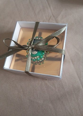 Yeşil Taşlı Sayıcı Bileklik Aksesuarı - Görsel 2