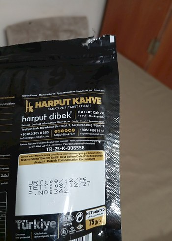 Harput Kahve Gold 75g Paket Kahve - Görsel 6