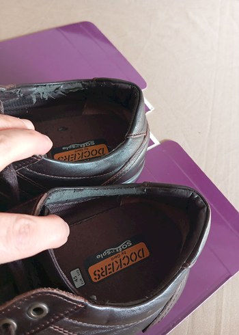 Kahverengi Deri Erkek Spor Ayakkabı - Görsel 3