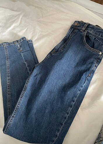 27 Beden Koton mom jeans