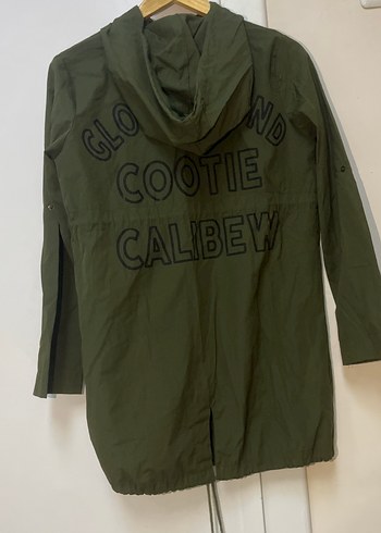 Haki renginde mevsimlik ceket - Görsel 2