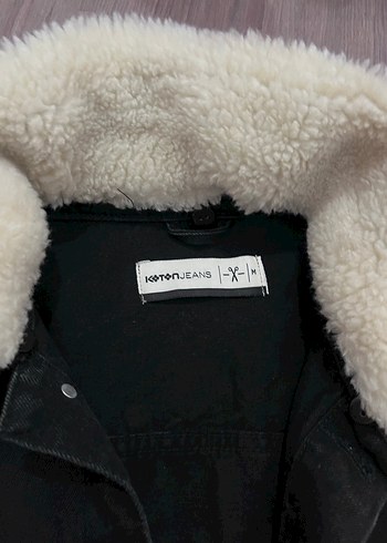 Siyah erkek Denim Ceket - Görsel 3