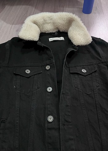 Siyah erkek Denim Ceket - Görsel 2