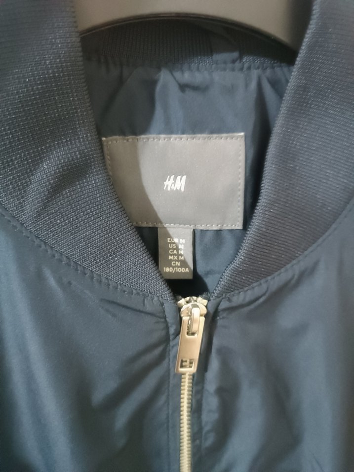 Lacivert Fermuarlı Erkek  Ceket - Görsel 2