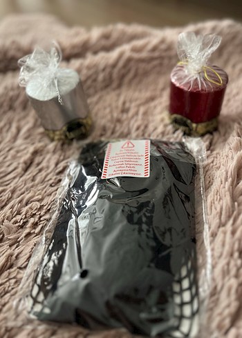 Siyah Dantel Detaylı Mini Gotik Çorap - Görsel 3