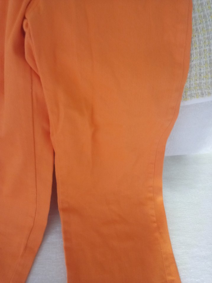 Turuncu Normal Boy çocuk  Kumaş Pantolon - Görsel 5