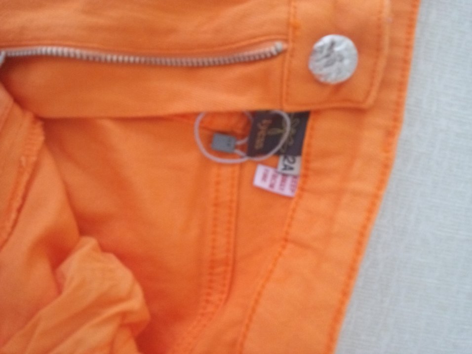 Turuncu Normal Boy çocuk  Kumaş Pantolon - Görsel 2