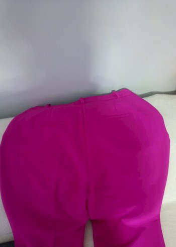 İpekyol Pembe krep Düğmeli Kadın Pantolon - Görsel 4