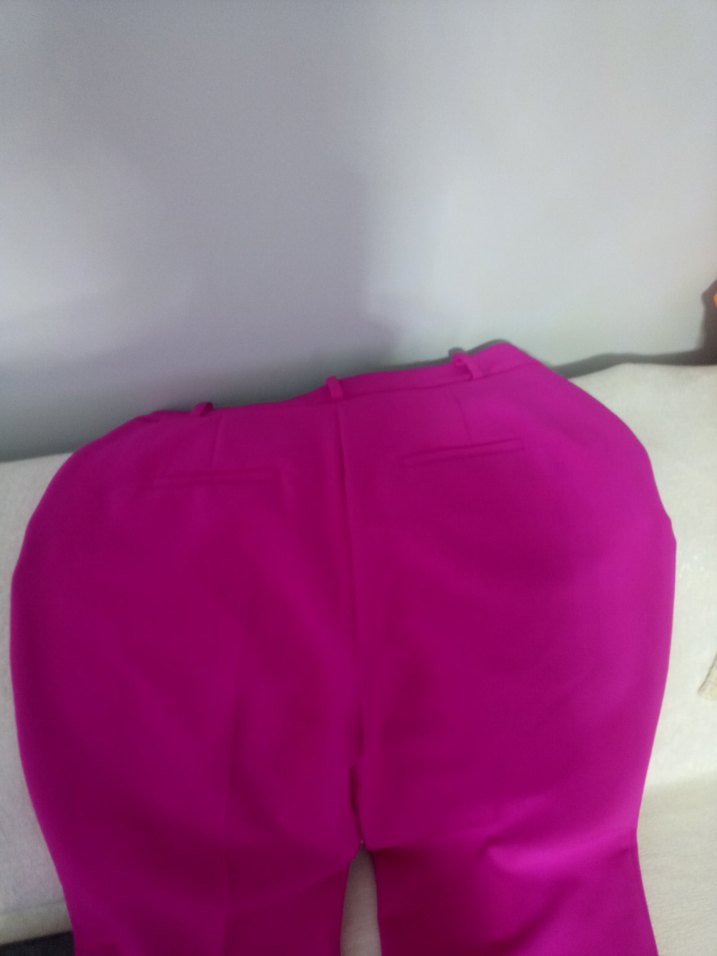 İpekyol Pembe krep Düğmeli Kadın Pantolon - Görsel 4