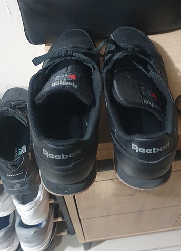 45 Beden Reebok Classic leather siyah sneaker