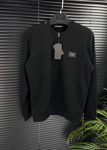 Beyaz Baskılı Uzun Kollu Pamuklu Sweatshirt - Görsel 15