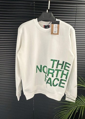 Beyaz Baskılı Uzun Kollu Pamuklu Sweatshirt - Görsel 18