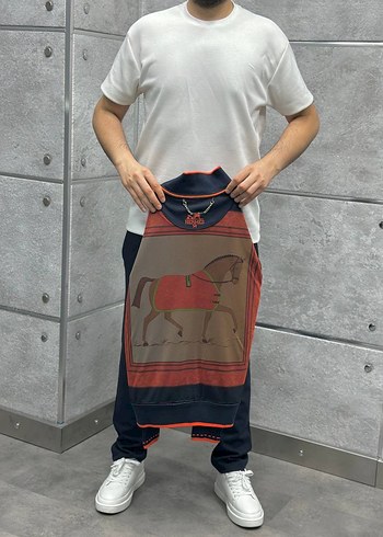 Gri Fermuarlı Kadın Eşofman Takımı - Görsel 2