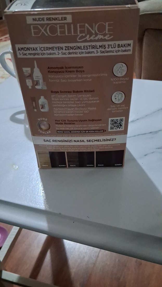 L'Oréal Excellence Creme 3U Amonyaksız Saç Boyası - Görsel 2