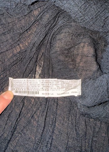 ZARA SİYAH GÖMLEK - Görsel 5