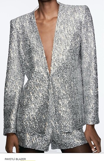 ZARA PAYETLİ BLAZER