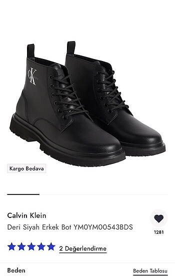 Calvin Klein Bot - Görsel 2