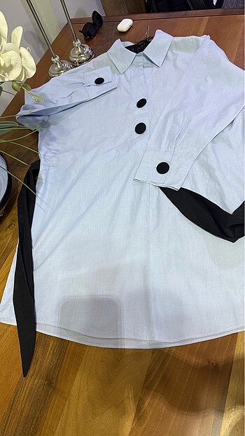 Zara gömlek elbise - Görsel 6