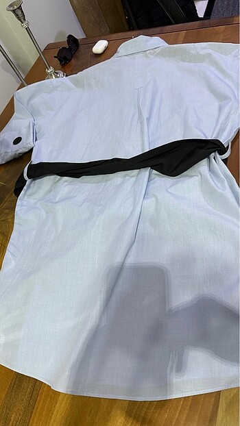 Zara gömlek elbise - Görsel 8