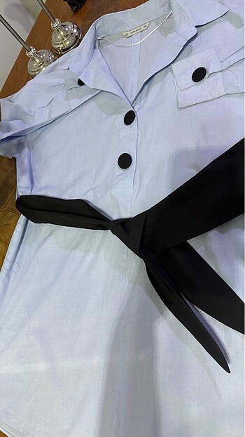 Zara gömlek elbise - Görsel 9