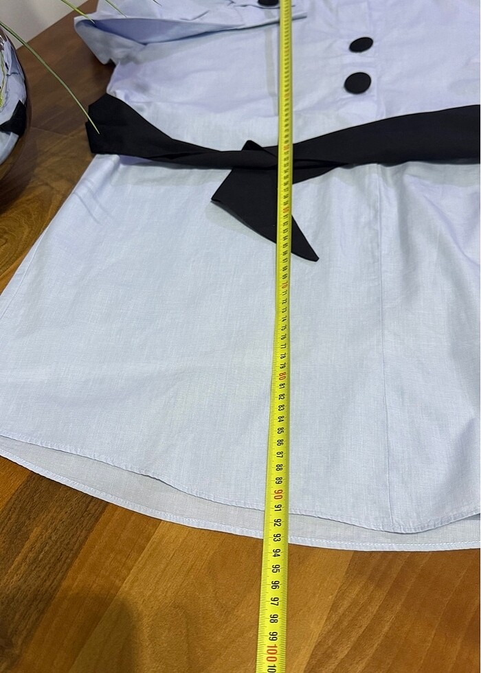 Zara gömlek elbise - Görsel 3