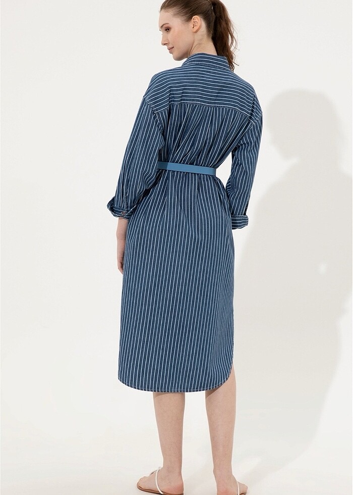 Us polo assn gömlek elbise - Görsel 2