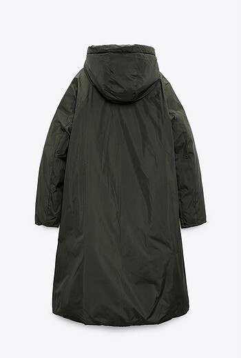 ZARA ŞİŞME UZUN MONT - Görsel 5