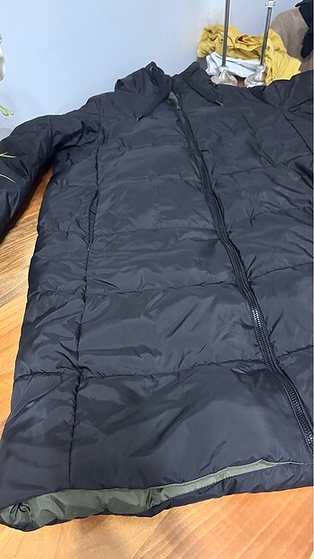 ZARA ŞİŞME UZUN MONT - Görsel 9