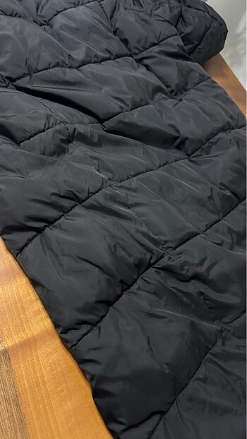 ZARA ŞİŞME UZUN MONT - Görsel 10