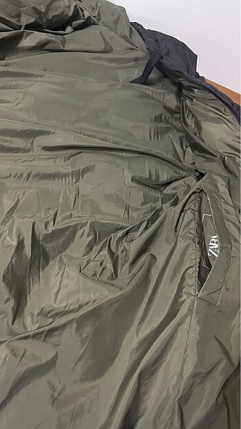 ZARA ŞİŞME UZUN MONT - Görsel 14