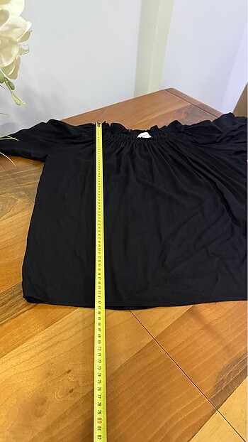 44 Beden siyah Renk H&M SİYAH GÖMLEK
