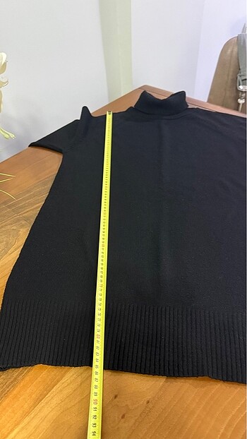 xl Beden Siyah boğazlı kazak