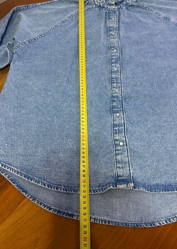 Mango jean gömlek - Görsel 4