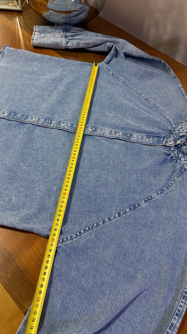 Mango jean gömlek - Görsel 5