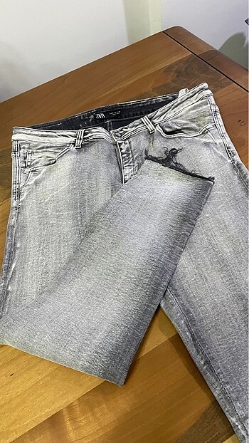 44 Beden gri Renk Zara jean pantolon