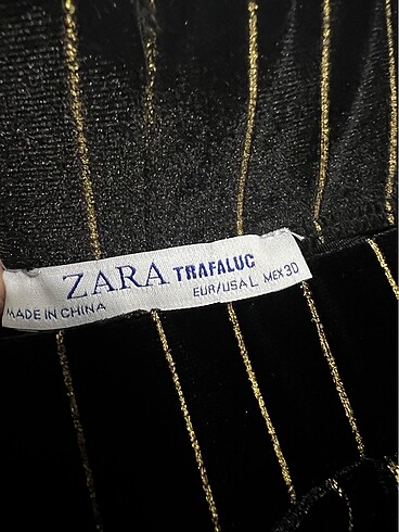 ZARA KADİFE BLAZER VE PANTOLON TAKIM - Görsel 12