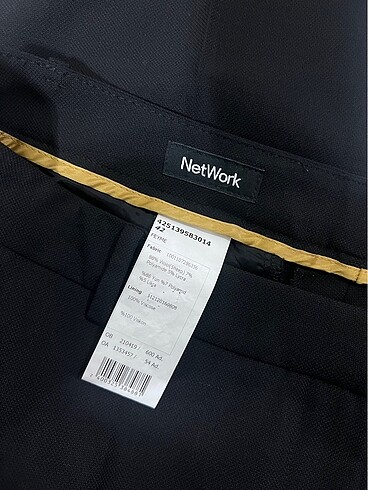Network NETWORK SİYAH PANTOLON