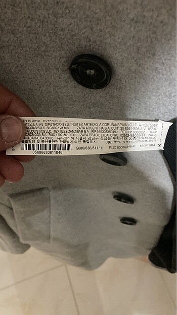 ZARA ERKEK KAŞE KABAN - Görsel 3