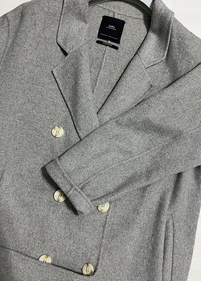 ZARA KAŞE KABAN - Görsel 4