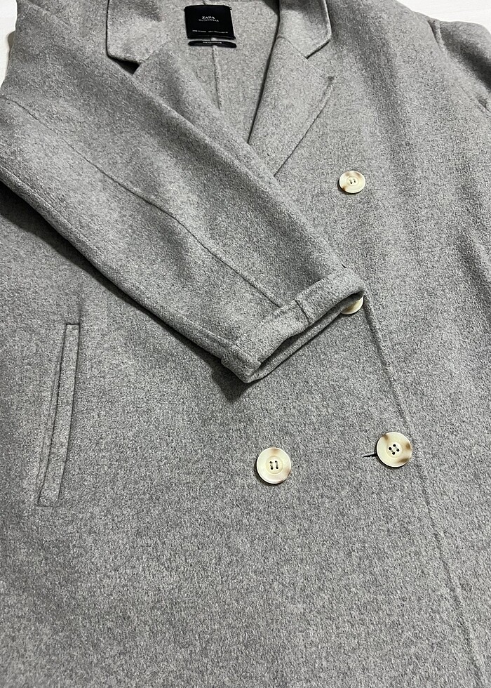 ZARA KAŞE KABAN - Görsel 5