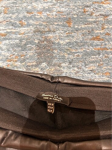 Massimo Dutti Deri pantolon