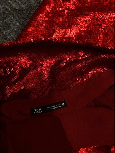 xs Beden Zara elbise