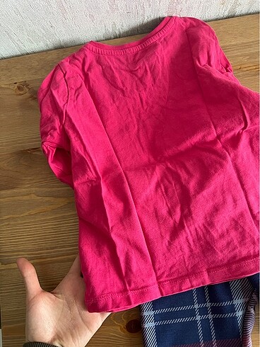 4 Yaş Beden pembe Renk Pembe sweatshirt