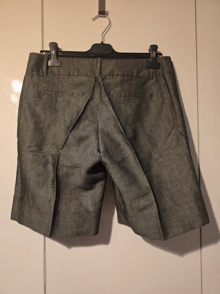 Gri şık bermuda - Görsel 2