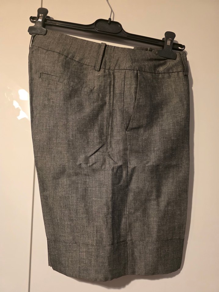 Gri şık bermuda - Görsel 3