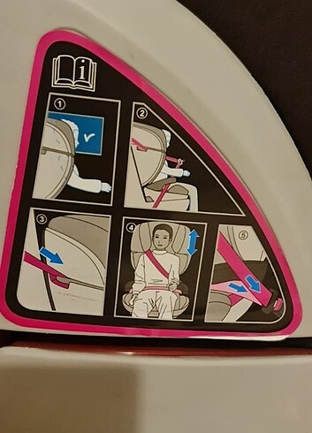 Kraft oto çocuk koltuğu - Görsel 5