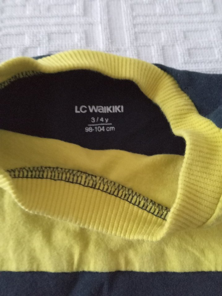 Sarı-Siyah Fenerbahçe Erkek Çocuk Tişörtü - Görsel 2