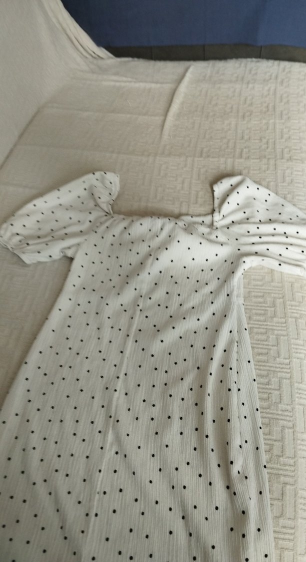 bürümcük kumaş elbise - Görsel 5