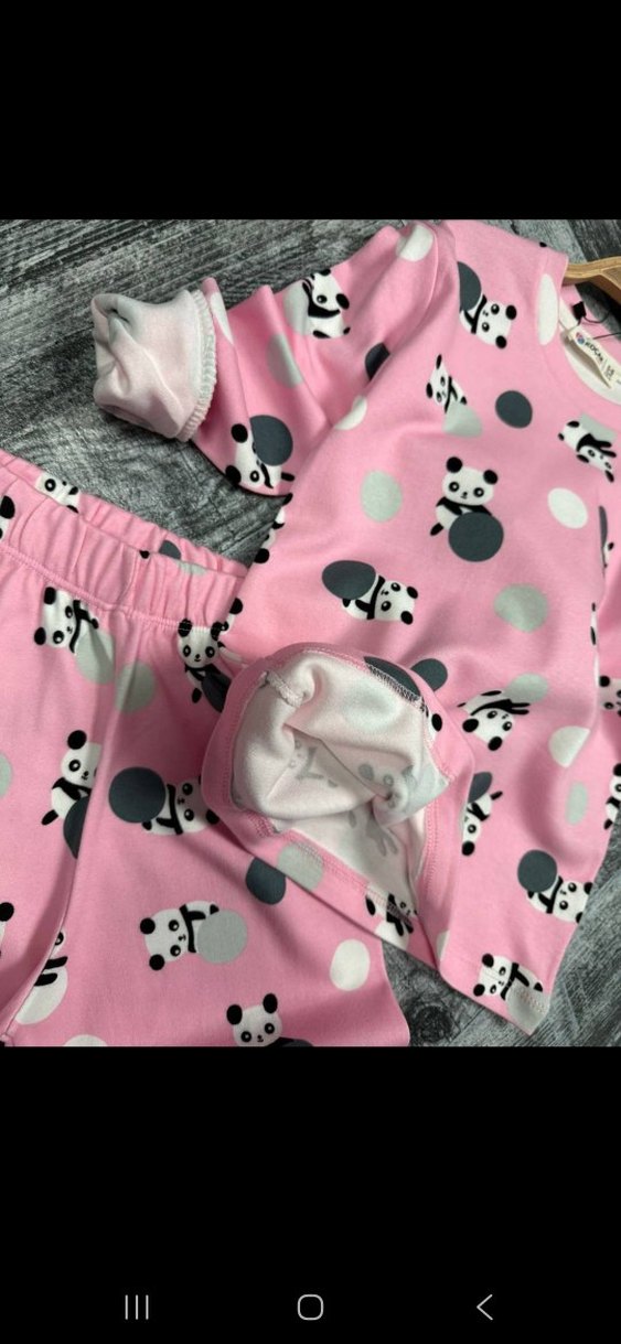 Mavi Baskılı Uzun Kollu Erkek Pijama Takımı - Görsel 4