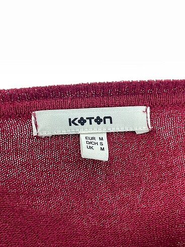 m Beden bordo Renk Koton Kazak / Triko %70 İndirimli.